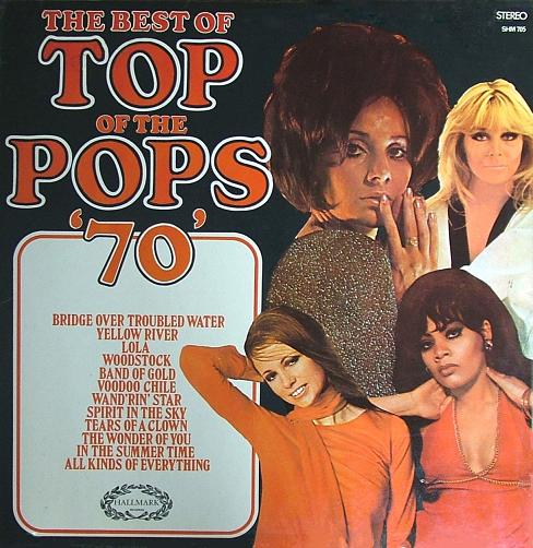 Zdvojení pouto Cena top of the pops 1970 strava Špinavý povýšení